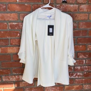 White pant set fashion nova